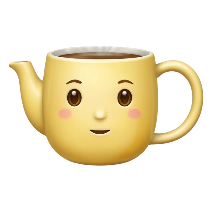 Pale lemon coffe  sticker