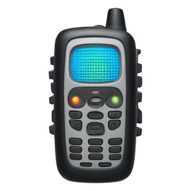 80's Walkie talkie sticker