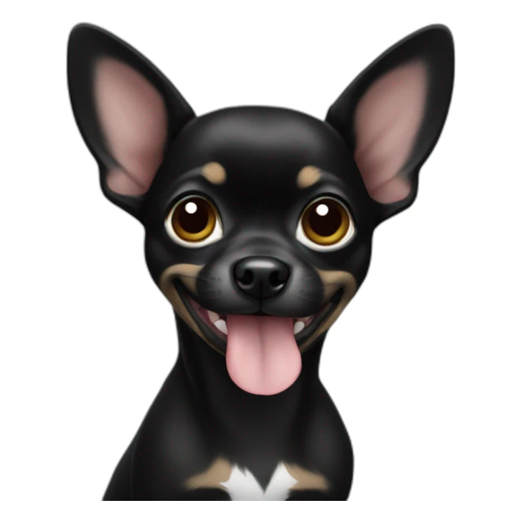 Black Chiwawa sticker
