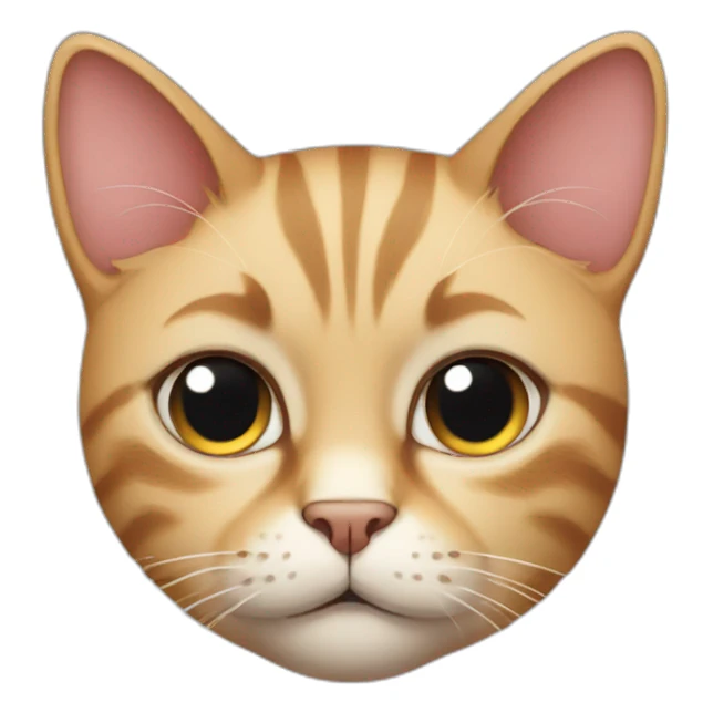 cat with a side eye sticker