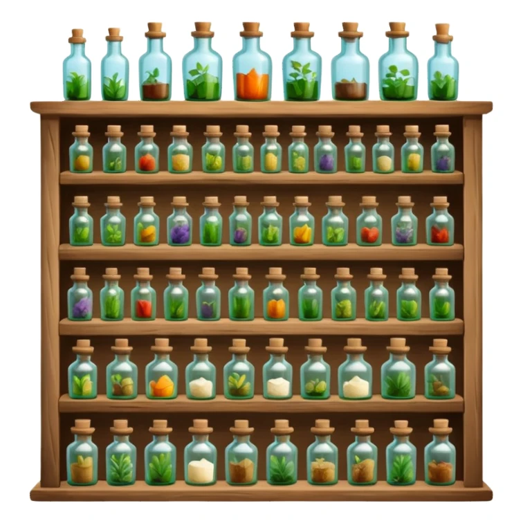 Apothecary medieval sticker