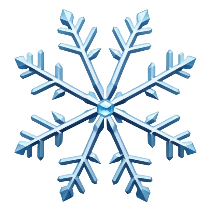 give me a aesthetic snow flake sticker