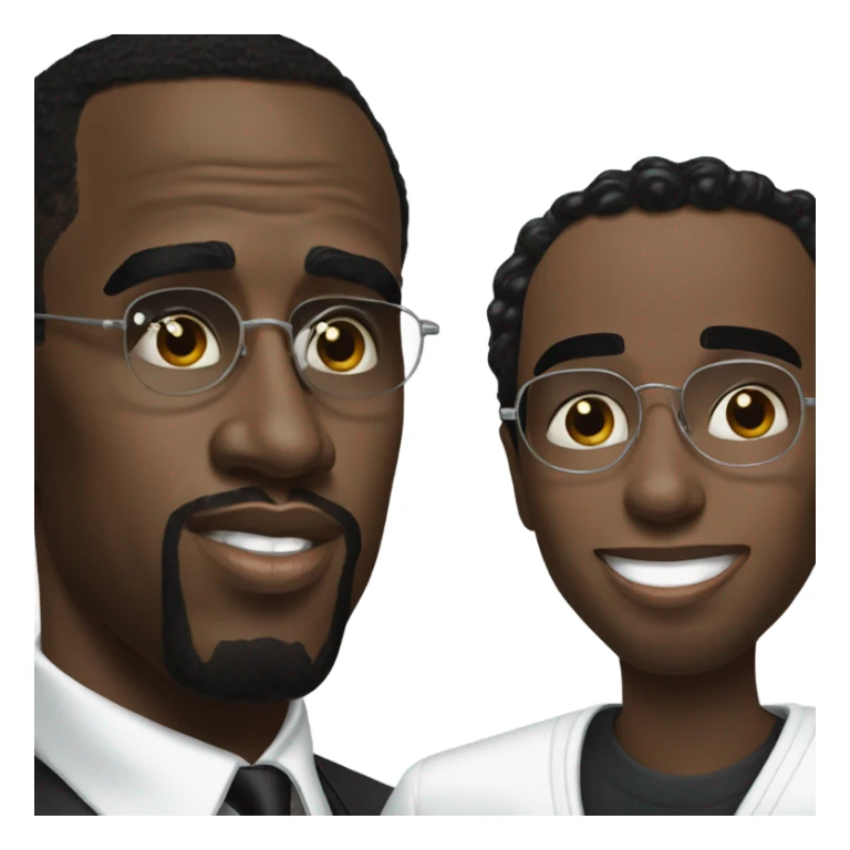 P Diddy with diddy oil sticker