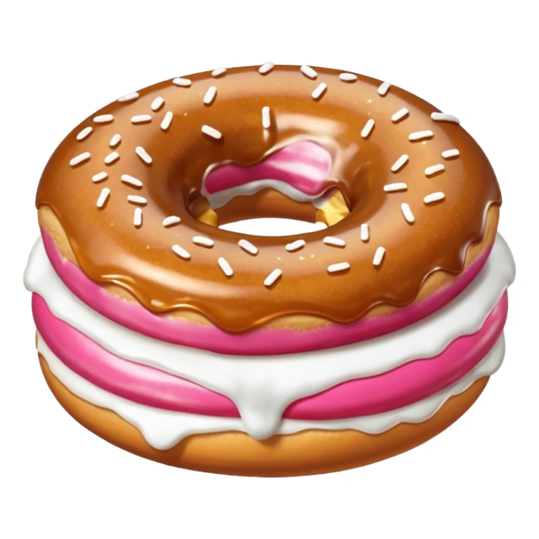 donut maple bar  sticker