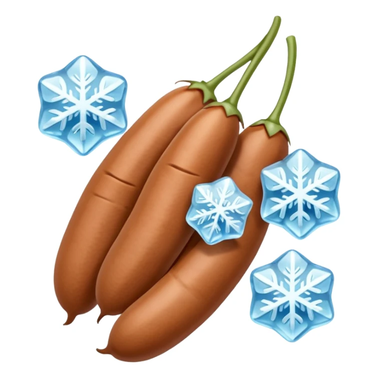 three pinto beans frozen sticker