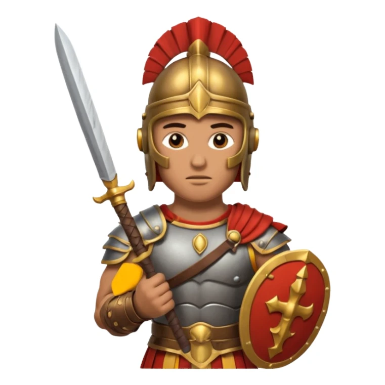 Roman Gladiator front sticker