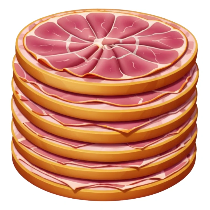 sliced ham sticker