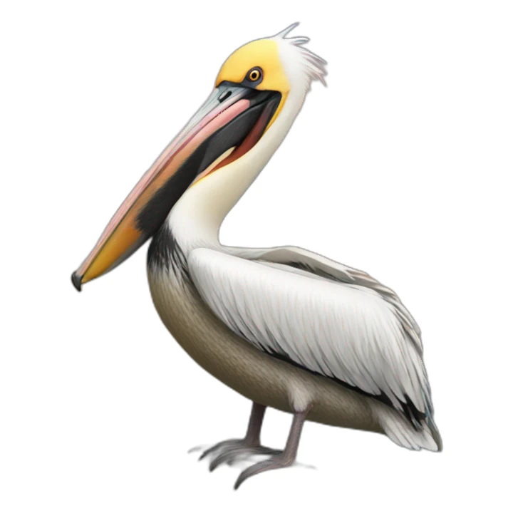 Judgy Pelican sticker