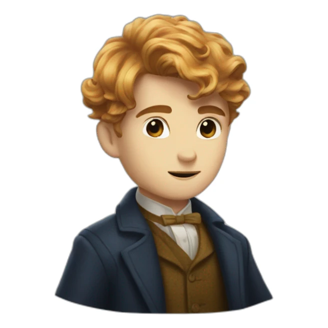 Newt scamender fantastic beasts sticker