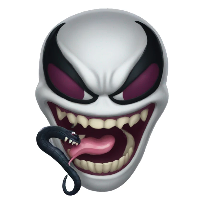 VENOM bouche ouverte  sticker