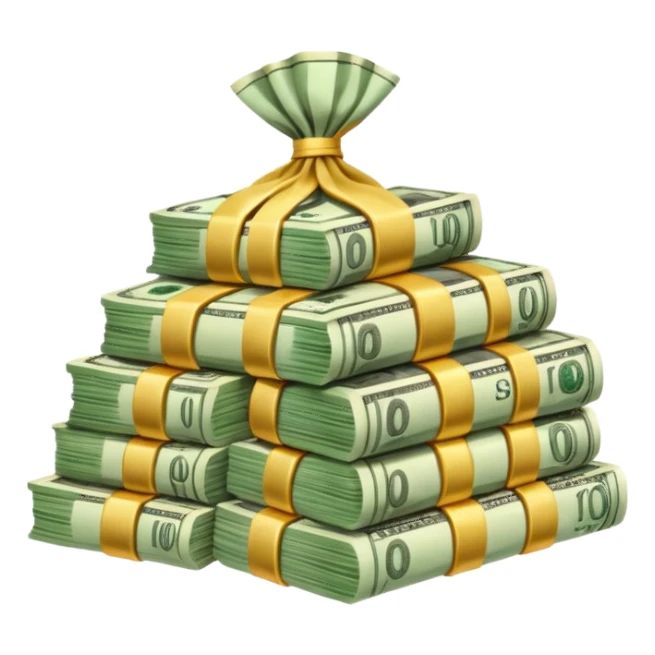 money in tabung sticker