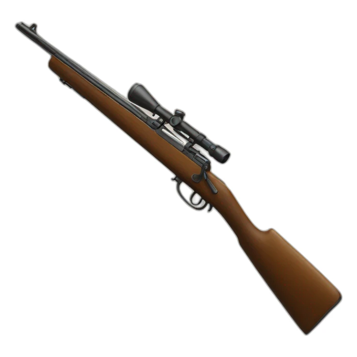 CoOiseau fusil sticker