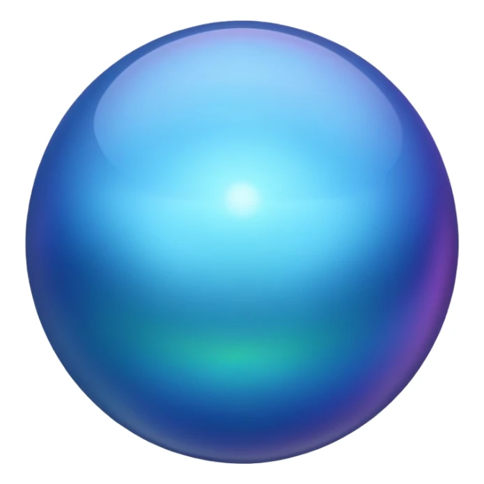 Aesthetic blue sticker