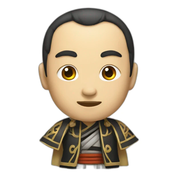 长发武士 sticker