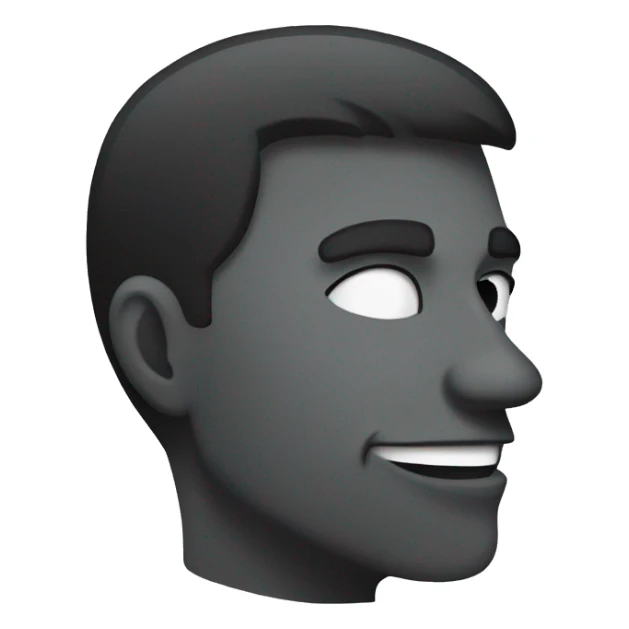 Shadow of a men sticker