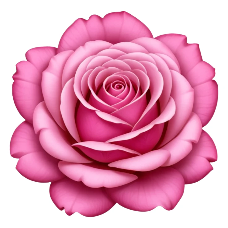 Pink rose sticker