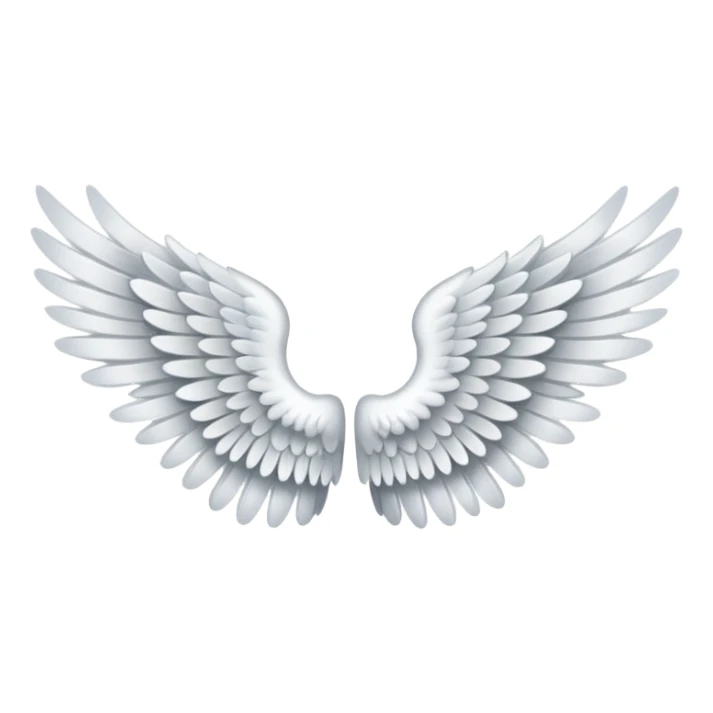 𝙻𝚎𝚏 𝚝𝚊𝚗𝚐𝚎𝚕 𝚠𝚒𝚗𝚐𝚜 sticker