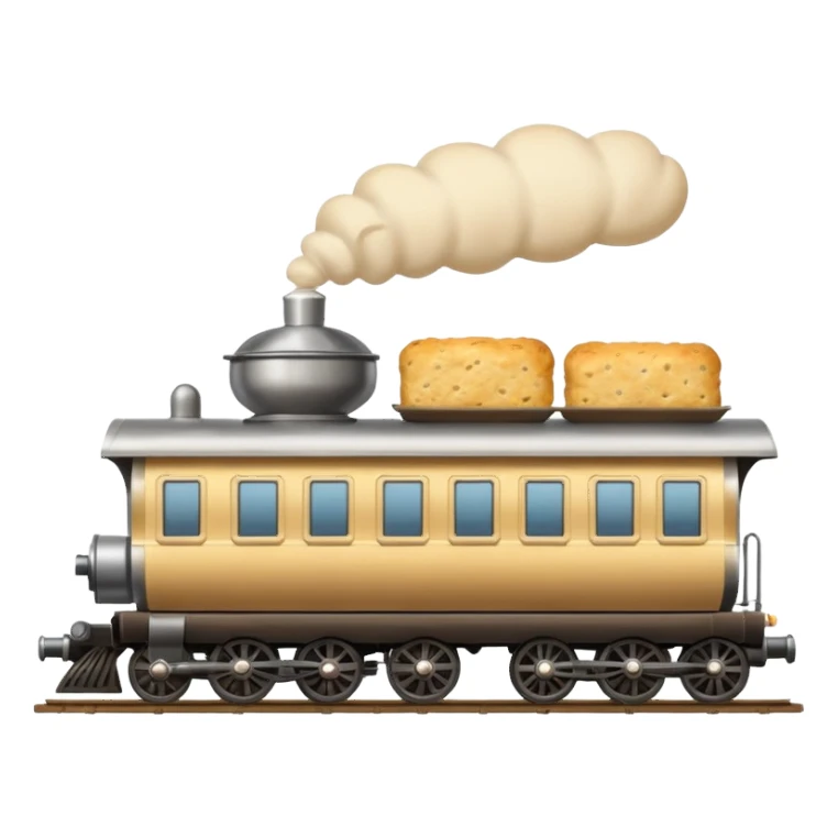 gravy train with biscuit wheels sticker