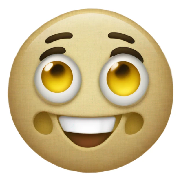 Side eyeing while laughing emoji sticker