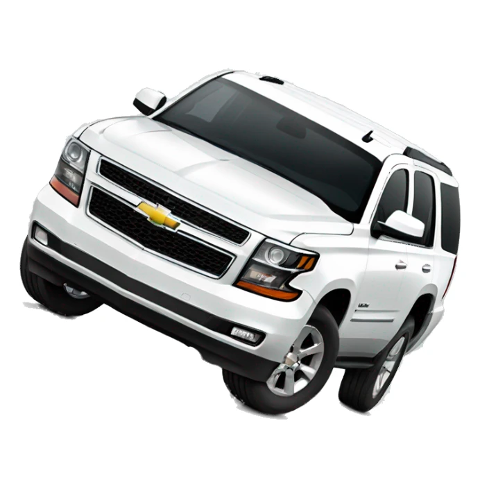 Chevy Tahoe white sticker
