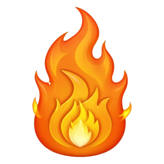 fire emoji sticker