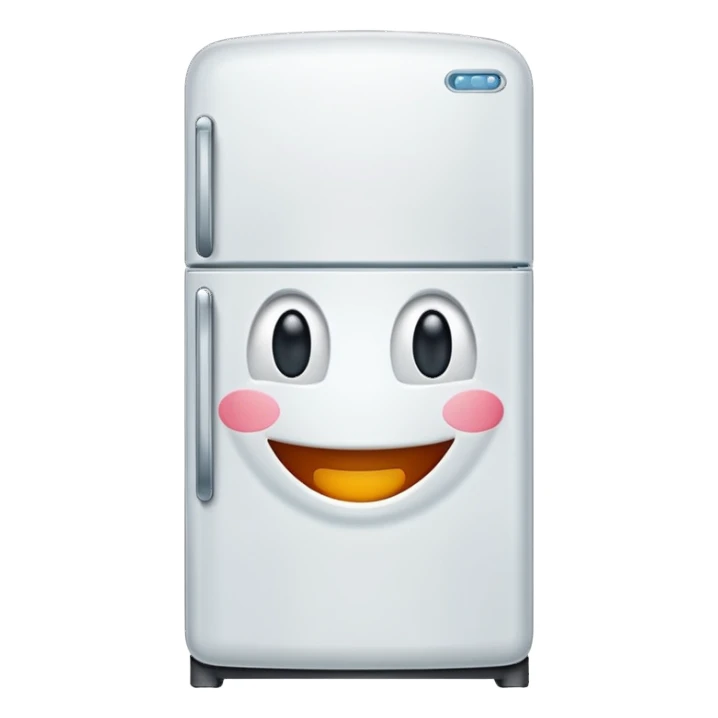 funny fridge emoji sticker