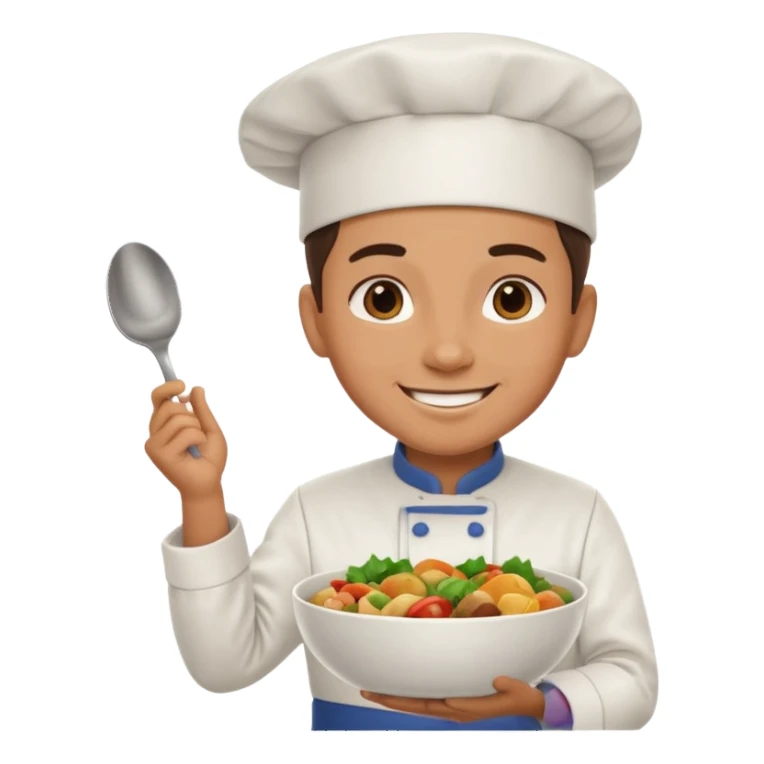  Chefs Holding Bowl sticker