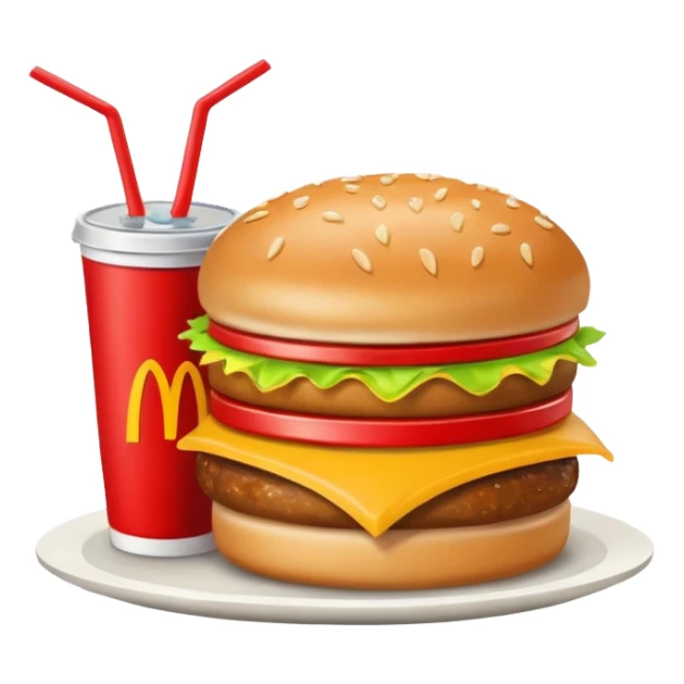 McDonald’s meal  sticker