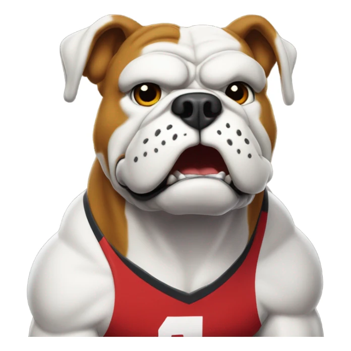 mt baker middle school bulldog mascot sticker