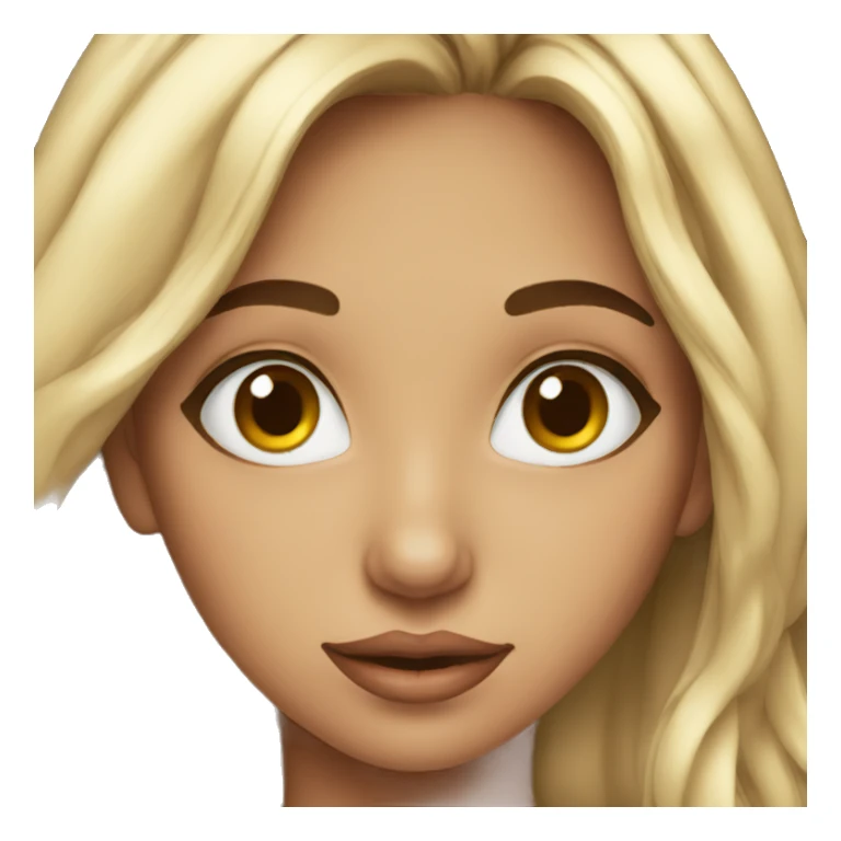 beutiful girl sticker