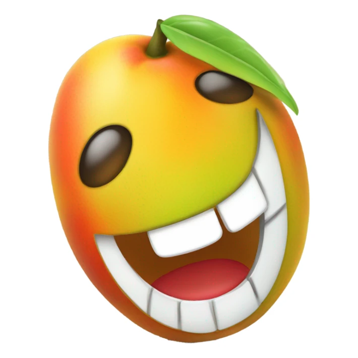 Mango happy  sticker