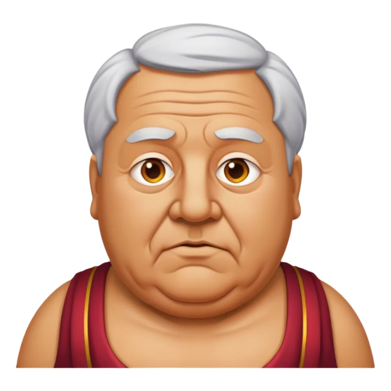 Fat Grandad Roman sticker