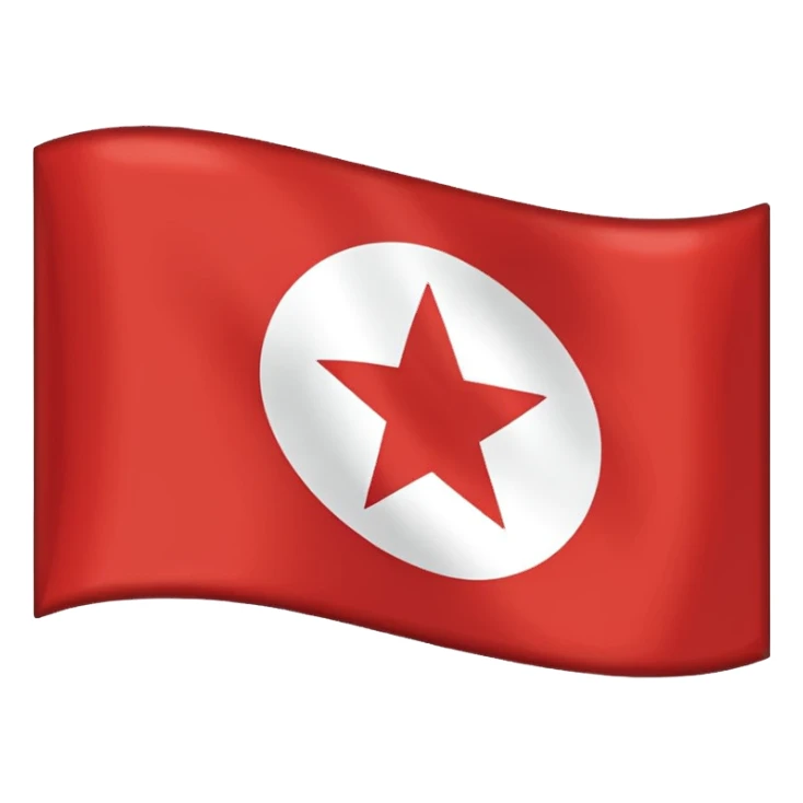 North Korea Flag sticker