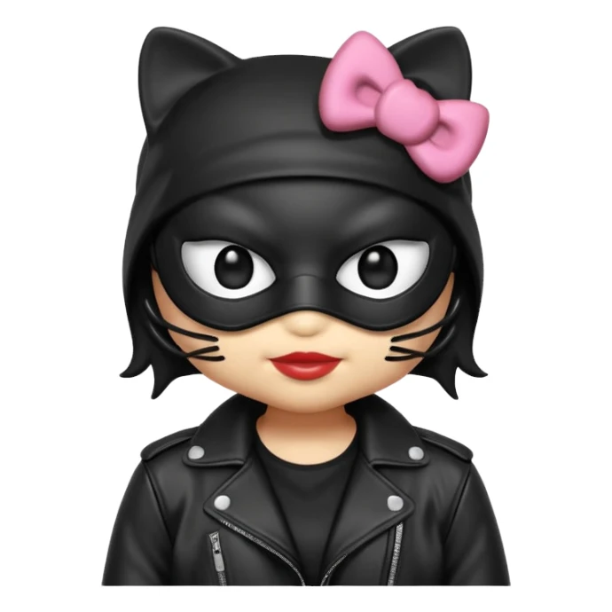 Hello Kitty bandida sticker