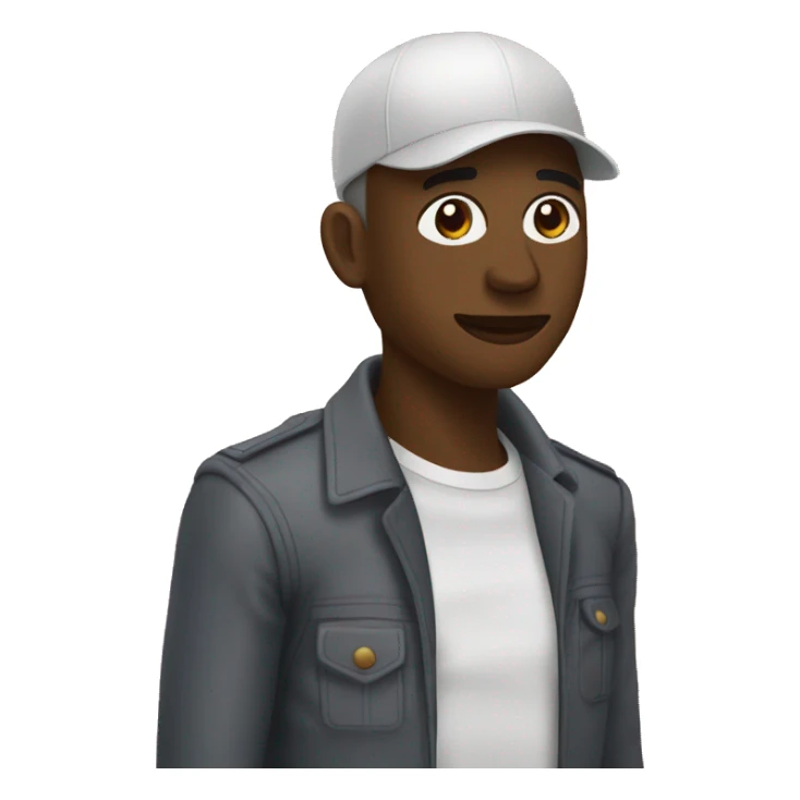 Jovenel Moise qui mange sticker