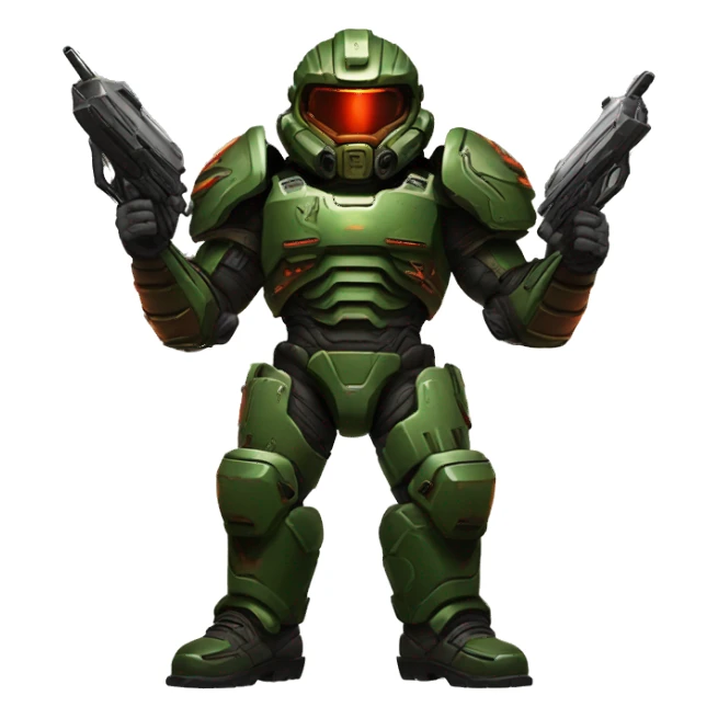 Doom slayer sticker