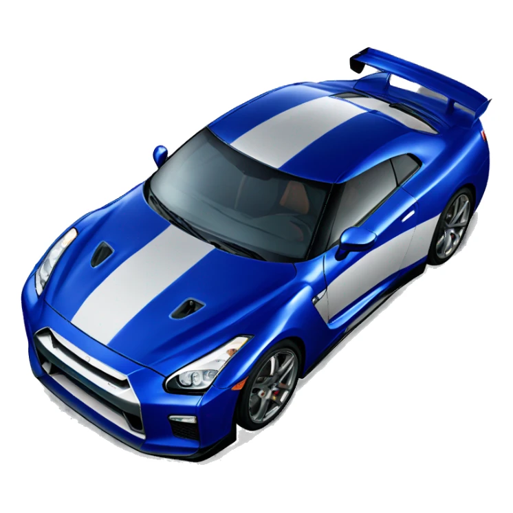 royal blue gtr sticker
