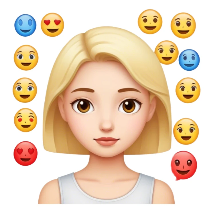 Girl emojis sticker