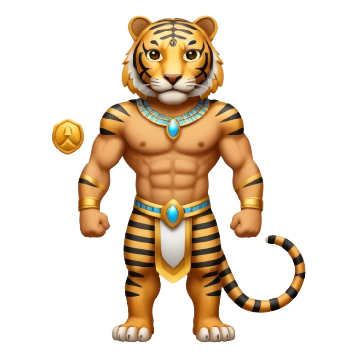 a Protector egypt tiger (full body) sticker