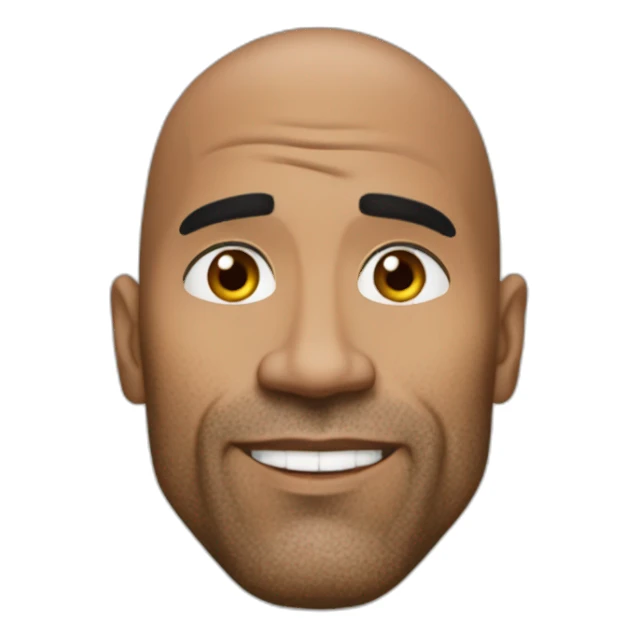 The rock sourcil lève sticker