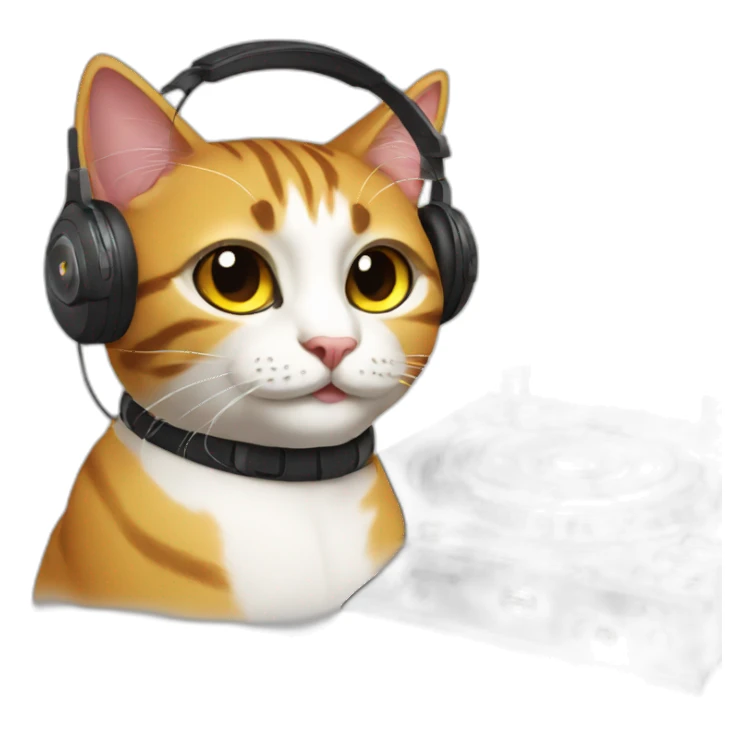 Dj Cat sticker