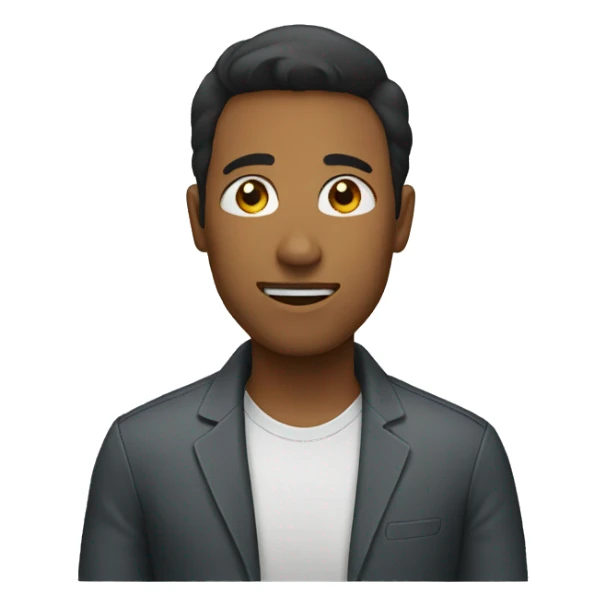 person speaks sticker