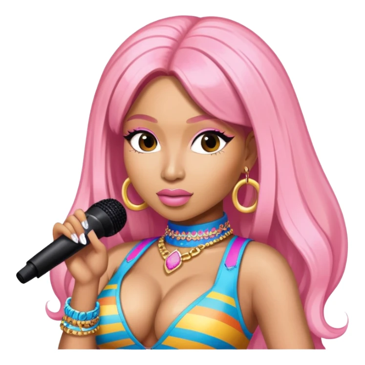 Nicki minaj pound the alarm sticker
