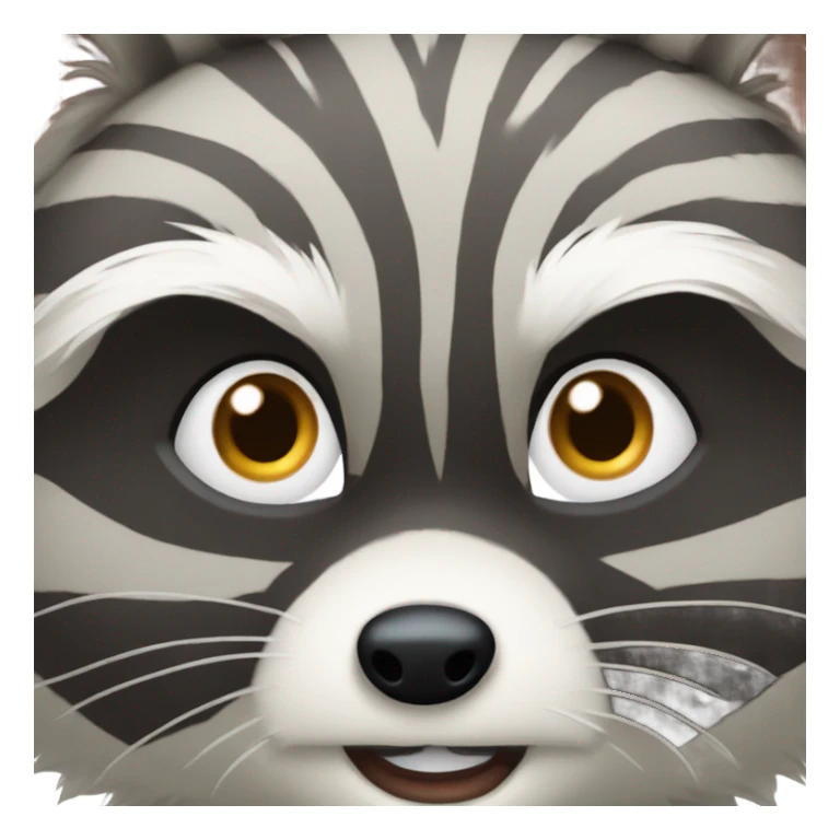 Raccoon butt sticker