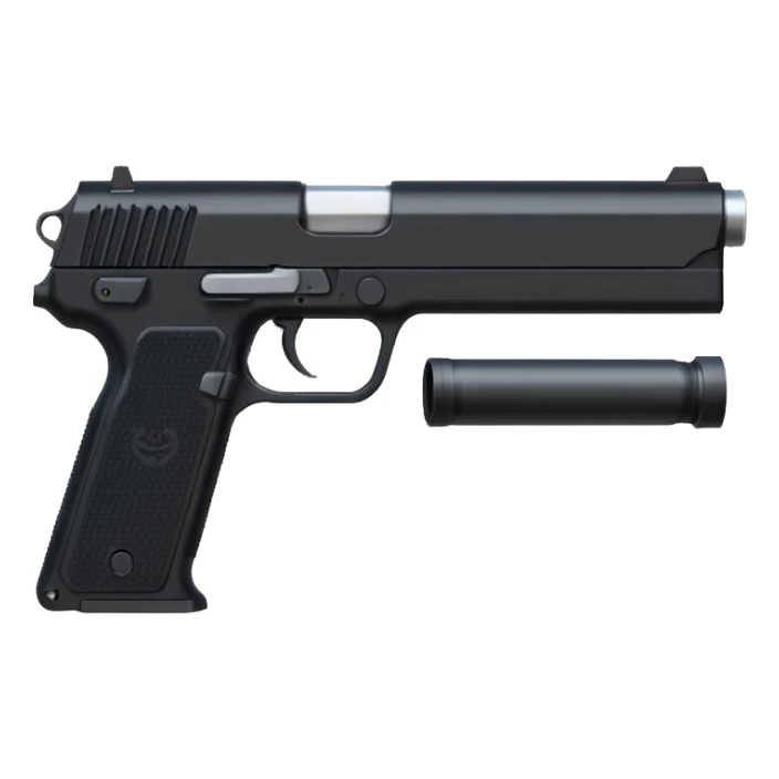 realistic usp-s with long silencer sticker