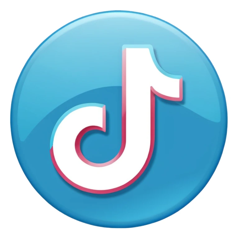Verified tiktok logo sticker