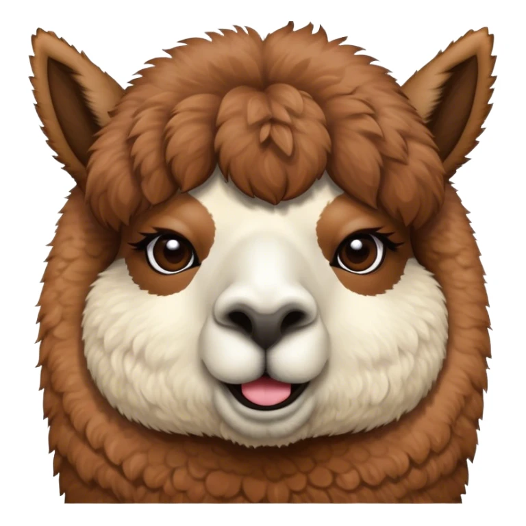 Alpaca picking its nose  sticker