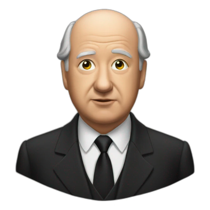 Alfred Hitchcock sticker