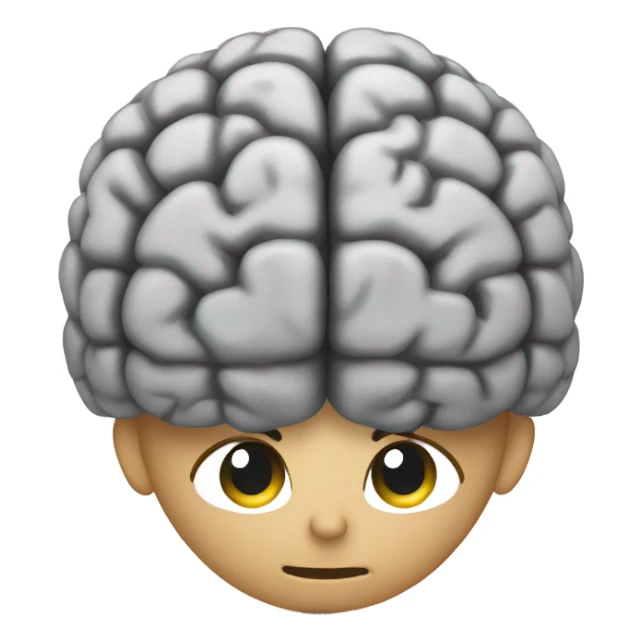 brain cant focus sticker