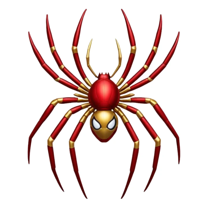 Iron apider sticker